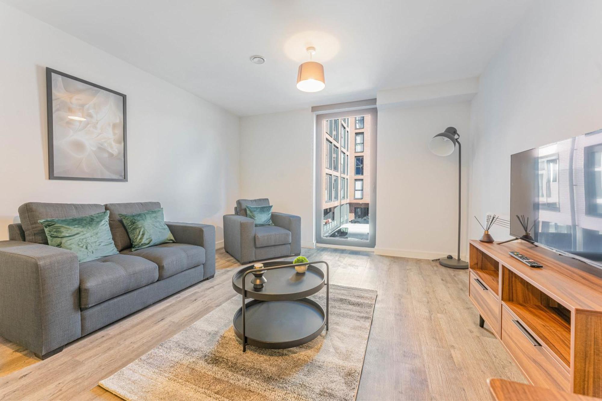 Central Birmingham 1 Bedroom Apartment Exterior foto